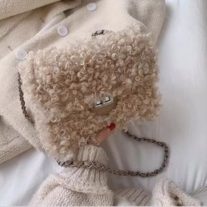 Mini Teddy Crossbody-Tan